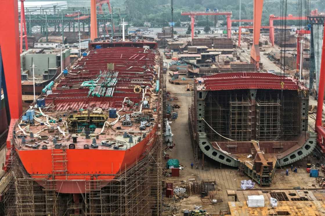 The United States launched a probe into China's shipping industry The United States launched a probe into China's shipping industry