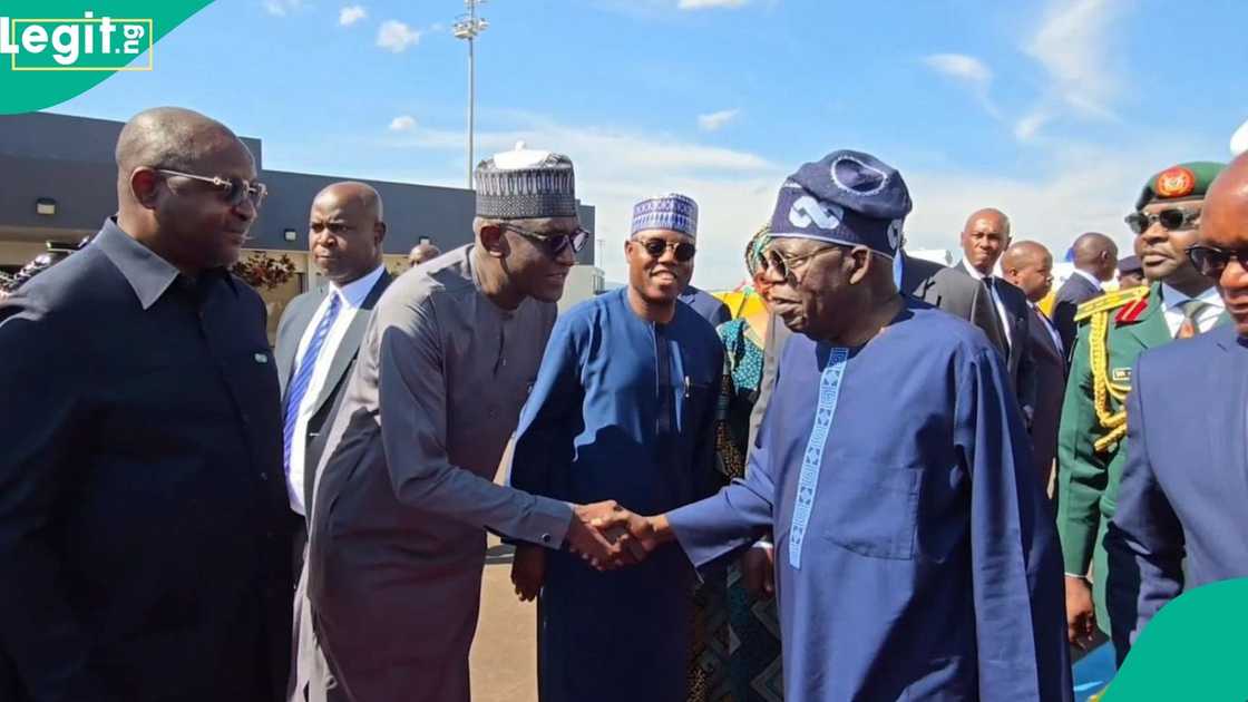 Tinubu Arrives Rwanda Shortly After Travelling To Kenya