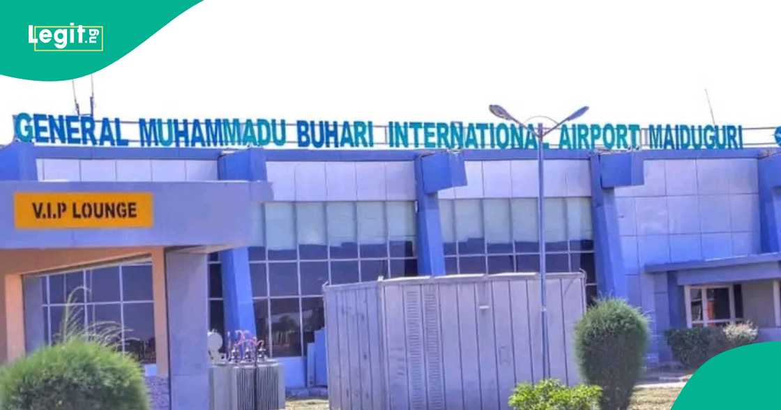 Filin jirgin Muhammadu Buhari a Maiduguri