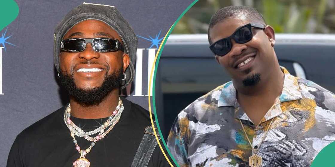 Davido hails Don Jazzy over deal with Universal Music Group. Davido hails Don Jazzy over deal with Universal Music Group.
