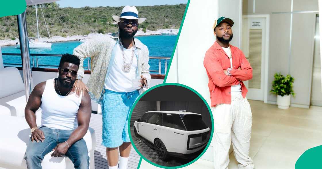 Davido buys Lati a Range Rover on his birthday. Davido buys Lati a Range Rover on his birthday.