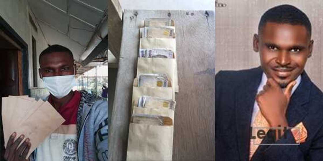 Nigerian Man Distributes Wads of Cash in Hospital to Help Patients Pay Bills Nigerian Man Distributes Wads of Cash in Hospital to Help Patients Pay Bills