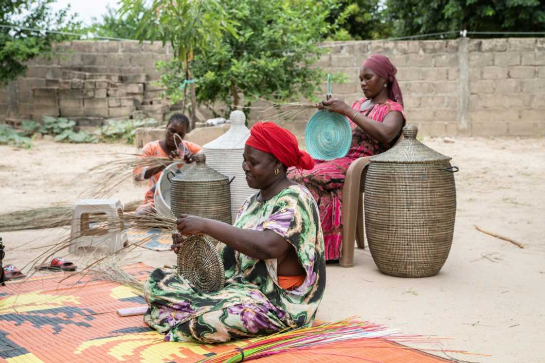 Basket weaver Adama Fall says at least four residents of her village Thiembe have sailed away in pirogues never to be heard from again Basket weaver Adama Fall says at least four residents of her village Thiembe have sailed away in pirogues never to be heard from again