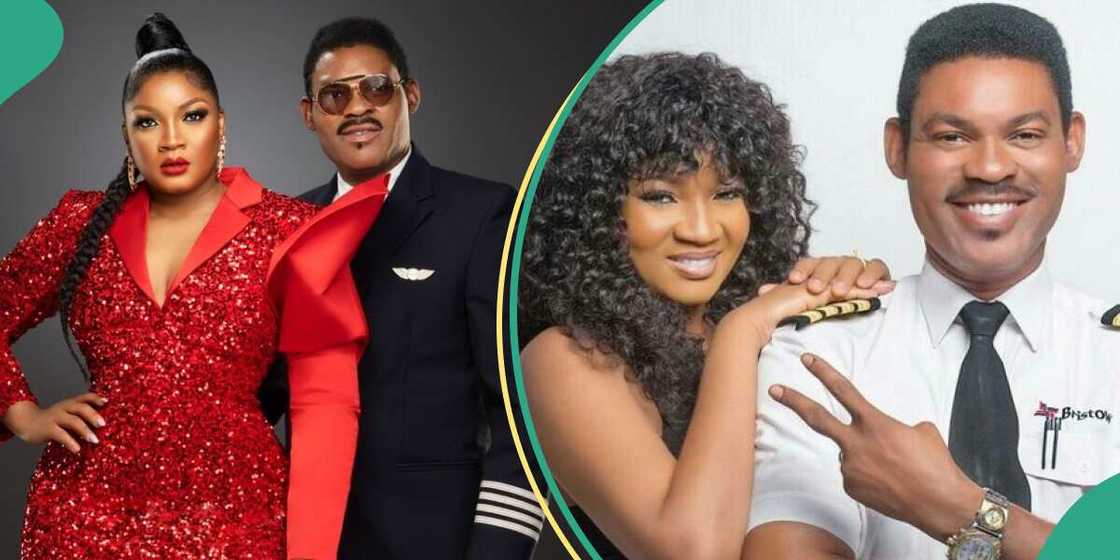Omotola Jalade Ekeinde's hubby marks 56th birthday on their 28th wedding anniversary. Omotola Jalade Ekeinde's hubby marks 56th birthday on their 28th wedding anniversary.
