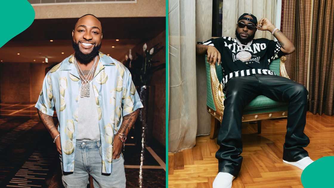 Davido rocks designer outfits