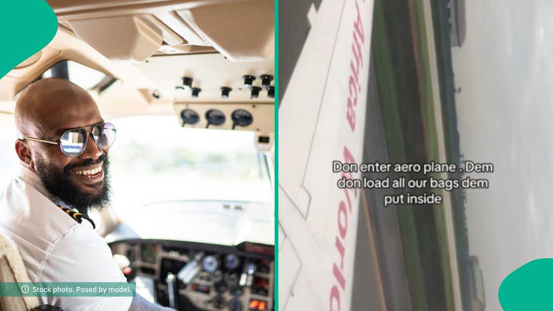 Nigerian pilot speaks pidgin to passengers on flight to Lagos. Nigerian pilot speaks pidgin to passengers on flight to Lagos.