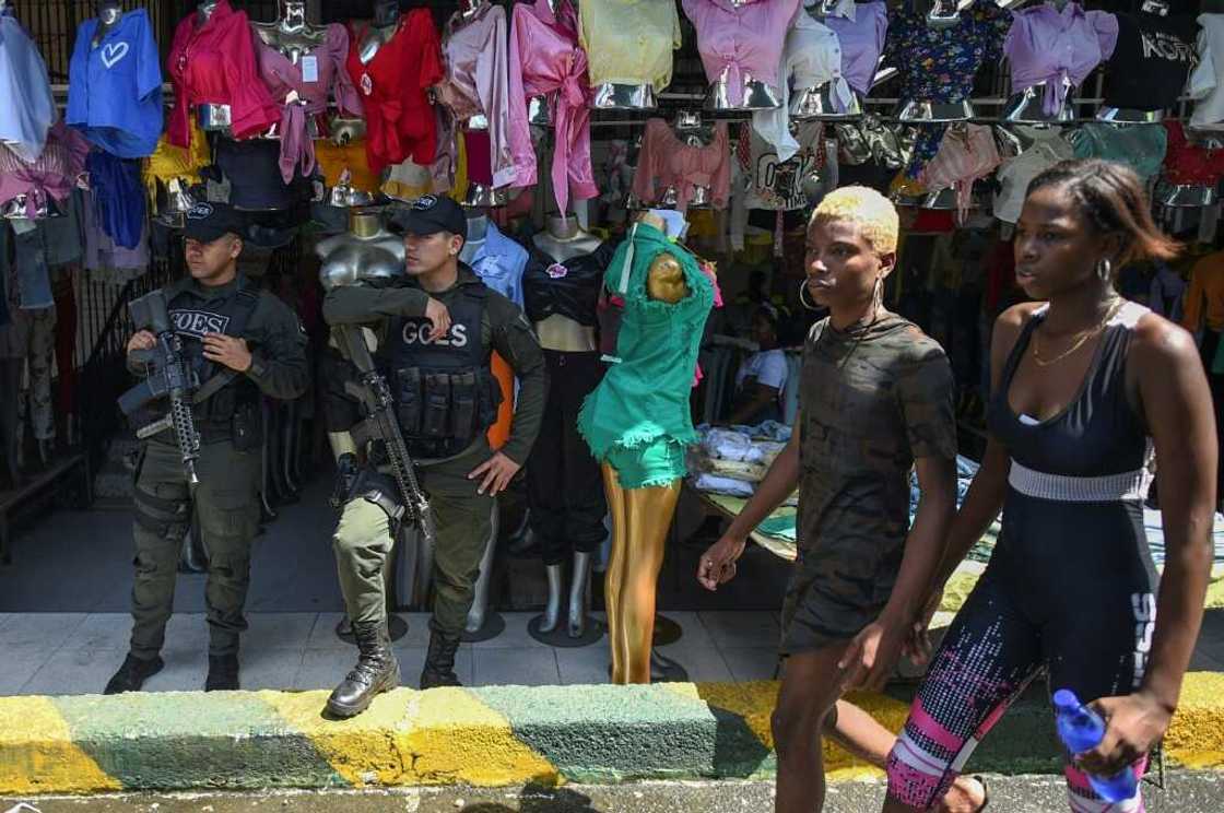 Colombian police are securing the streets of Buenaventura where residents are often too afraid to step outside at night Colombian police are securing the streets of Buenaventura where residents are often too afraid to step outside at night