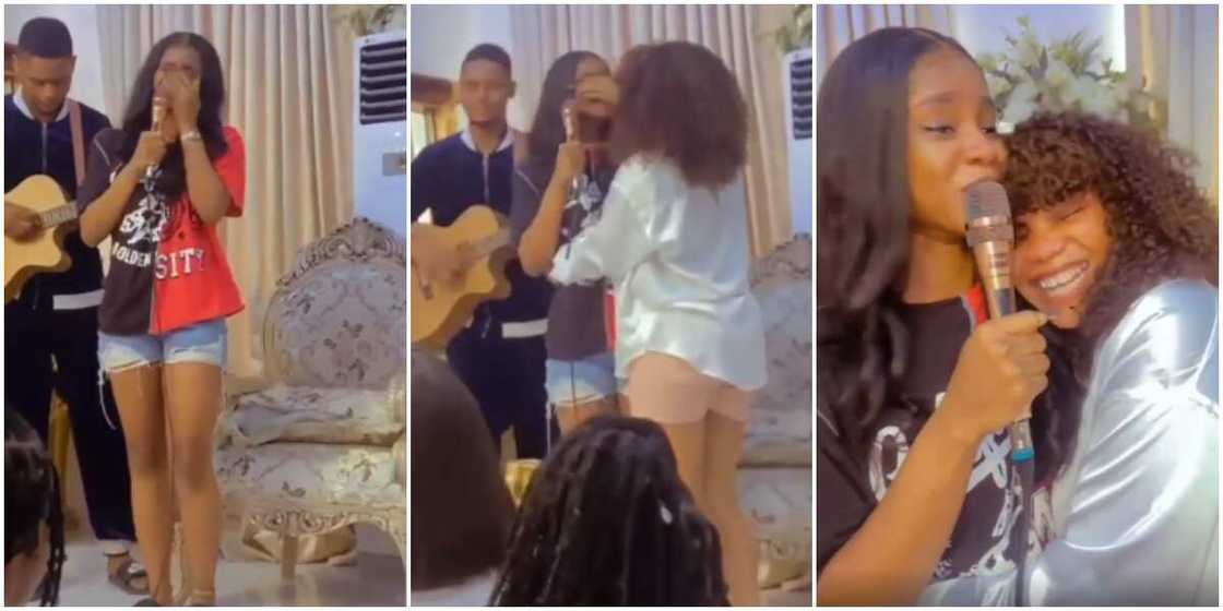 Iyabo Ojo and daughter Priscilla Iyabo Ojo and daughter Priscilla