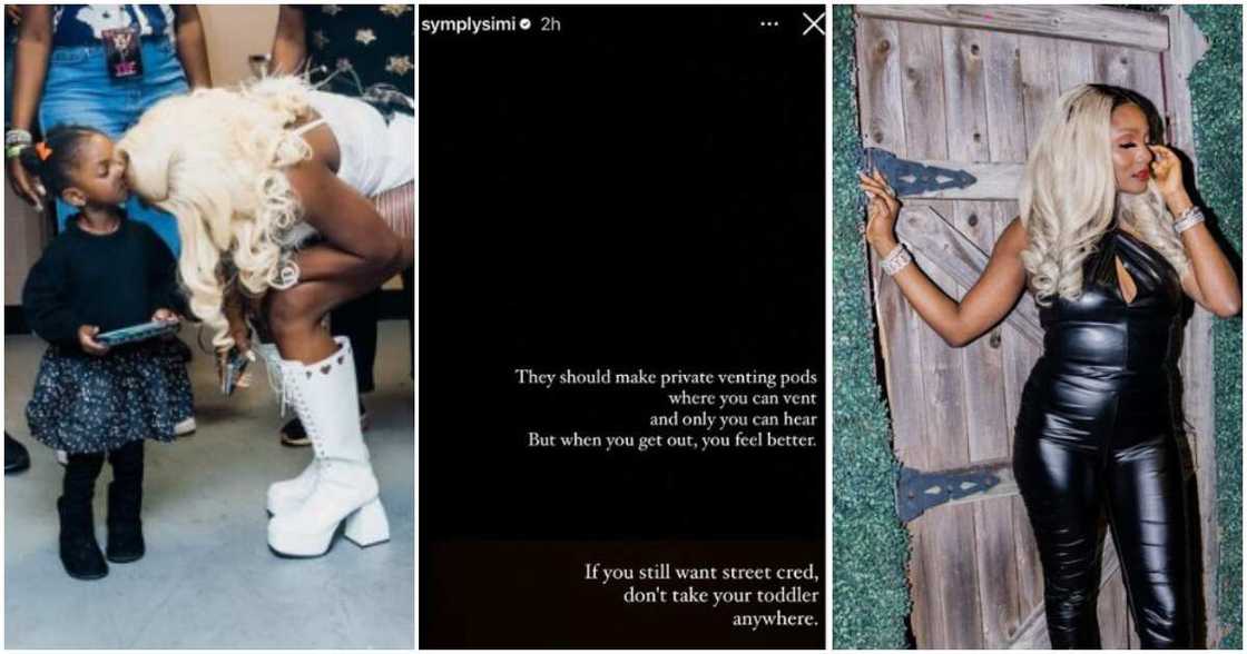 Photos of Simi and her daughter Adejare Photos of Simi and her daughter Adejare