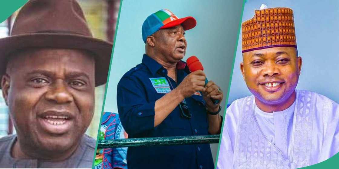 The Supreme Court will be delivering judgment on the suits seeking to sack Governor Douye Diri of Bayelsa, Usman Ododo of Kogi and Hope Uzodimma of Imo state on Friday, August 23. The Supreme Court will be delivering judgment on the suits seeking to sack Governor Douye Diri of Bayelsa, Usman Ododo of Kogi and Hope Uzodimma of Imo state on Friday, August 23.