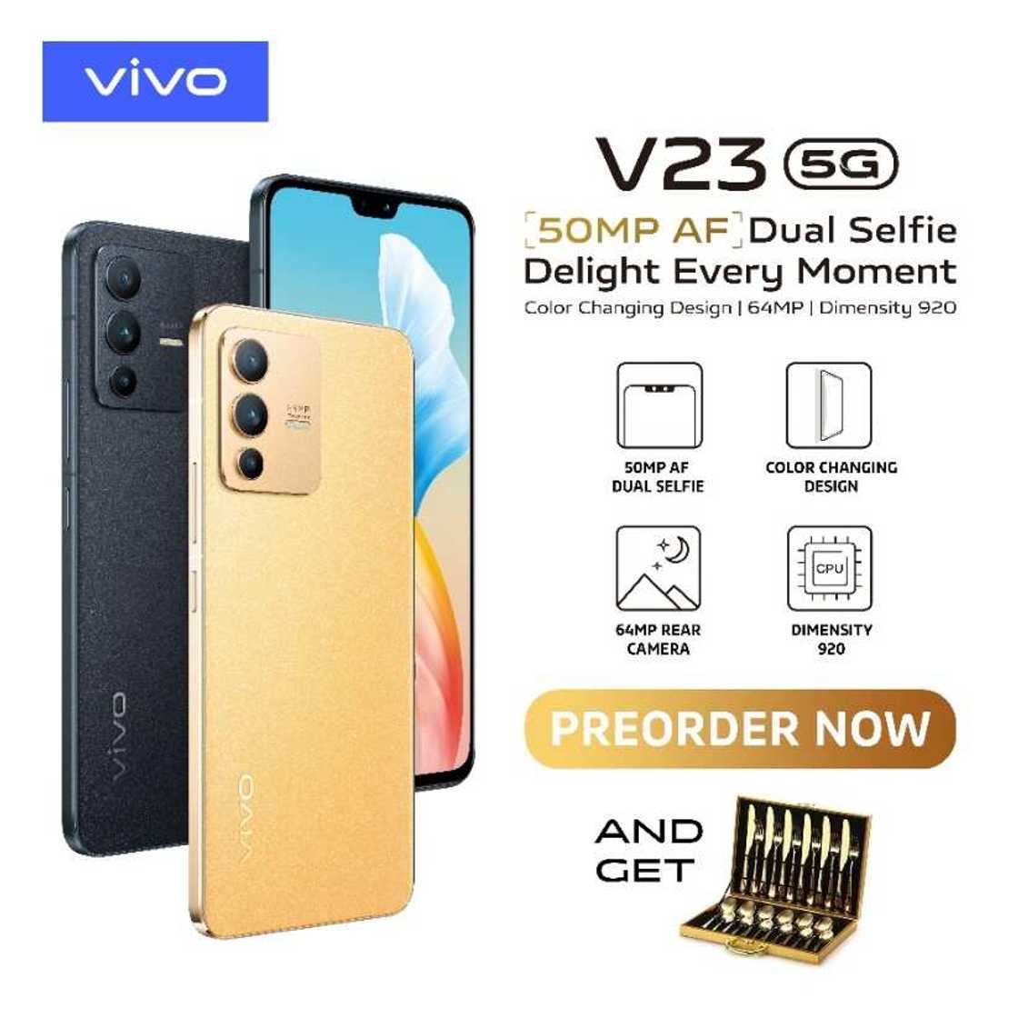 All-New vivo V23 5G and V23e Blaze the Trail for Top-Notch High-Speed 5G Performance All-New vivo V23 5G and V23e Blaze the Trail for Top-Notch High-Speed 5G Performance