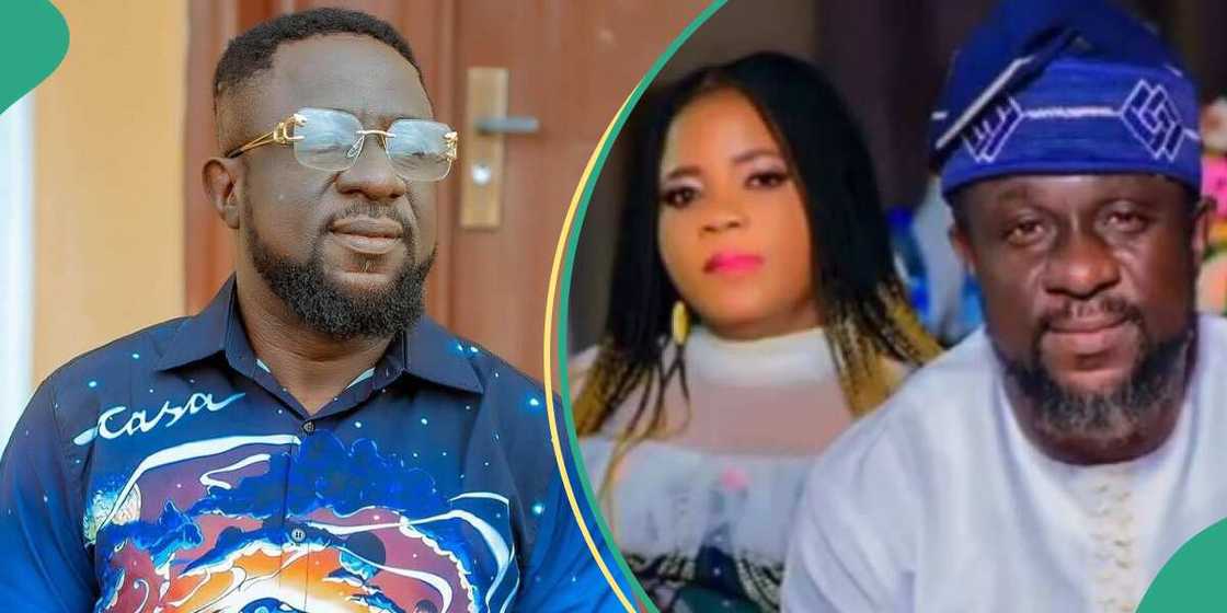 Lekan Olatunji opens up on late wife. Lekan Olatunji opens up on late wife.