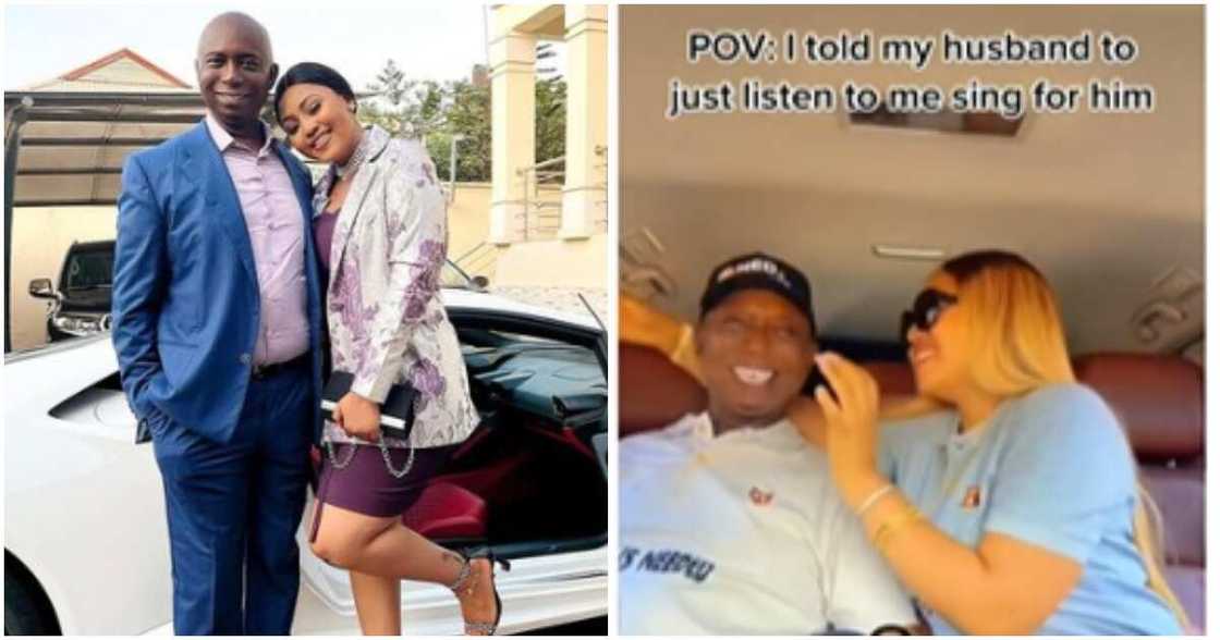 Actress Regina Daniels and billionaire hubby Ned Nwoko