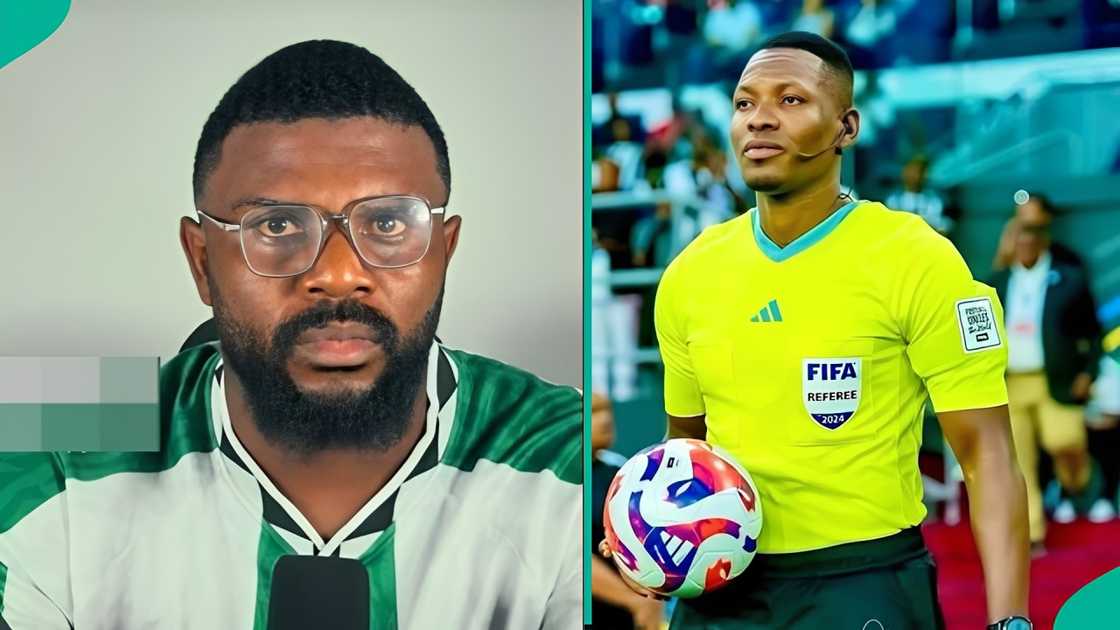 A man shares why he's apologising to the Ghanaian referee who officiated the Nigeria vs Morocco AFCON match A man shares why he's apologising to the Ghanaian referee who officiated the Nigeria vs Morocco AFCON match