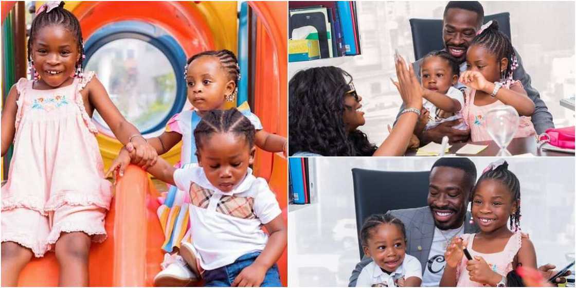 Imade Adeleke and Davido's lawyer's son Nate Imade Adeleke and Davido's lawyer's son Nate