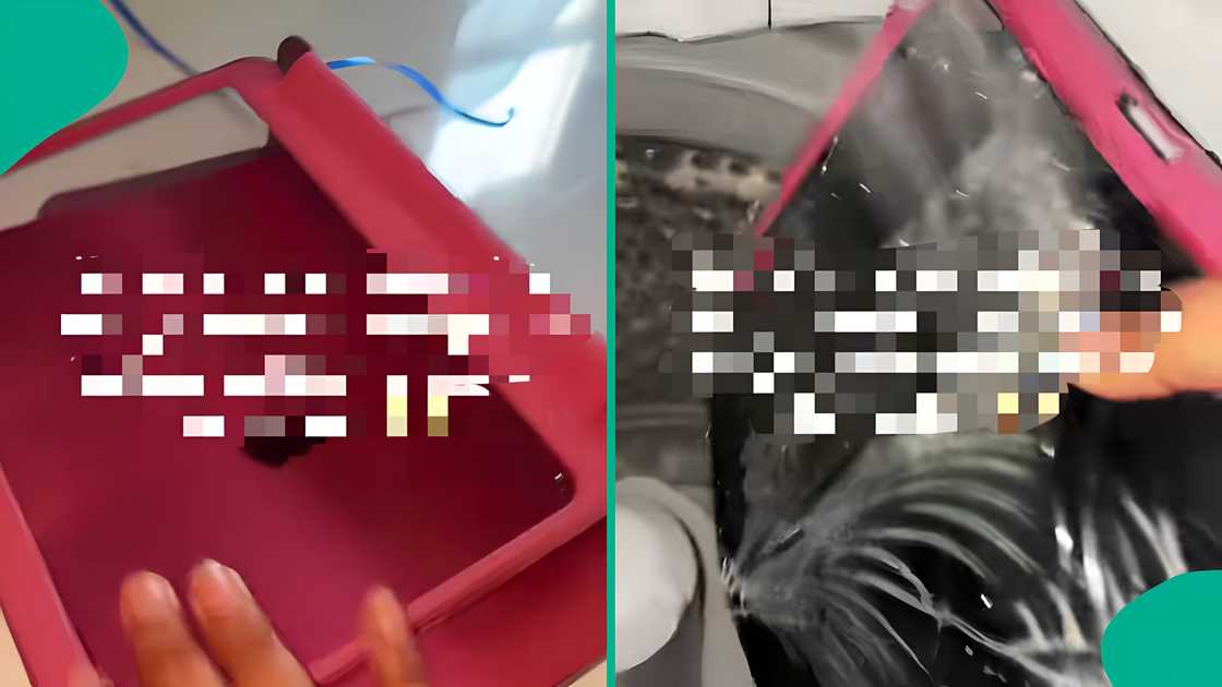 Woman mistakenly washes iPad in laundry Woman mistakenly washes iPad in laundry