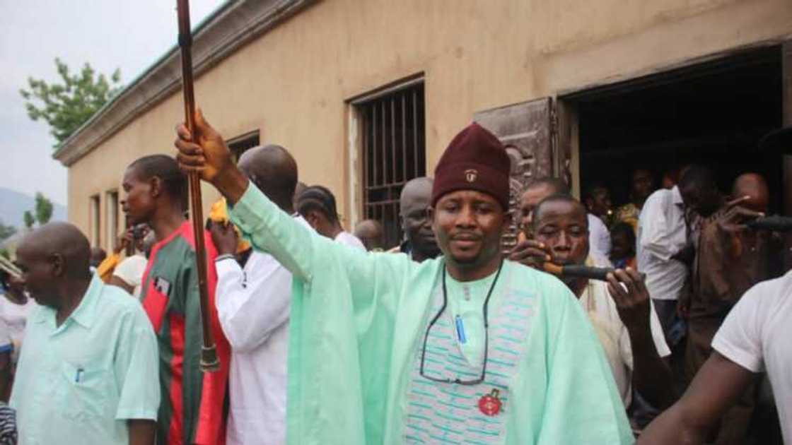 His Royal Highness Sunday Dajep. His Royal Highness Sunday Dajep.