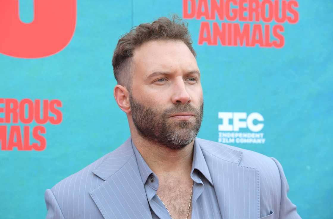 Actor Jai Courtney attends the Los Angeles premiere of "Dangerous Animals" at The Egyptian Theatre Hollywood in Los Angeles, California