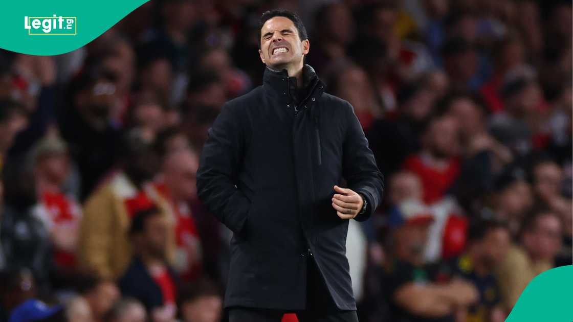 Mikel Arteta, Arsenal, Paris Saint-Germain, Emirates Stadium, London, England, UEFA Champions League. Mikel Arteta, Arsenal, Paris Saint-Germain, Emirates Stadium, London, England, UEFA Champions League.