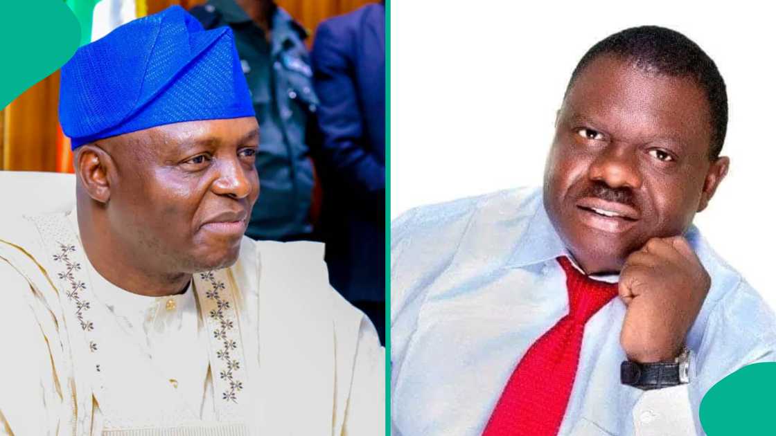 Shugaban APC da Michael Aondoakaa Shugaban APC da Michael Aondoakaa