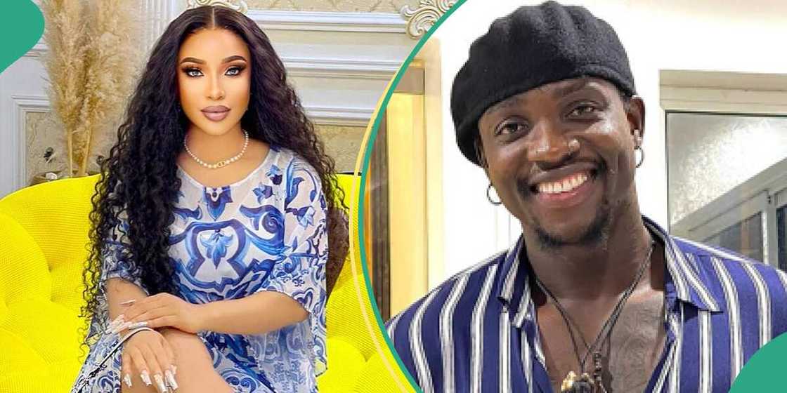 Tonto Dikeh shares pictures of Verydarkblackman in police custody. Tonto Dikeh shares pictures of Verydarkblackman in police custody.