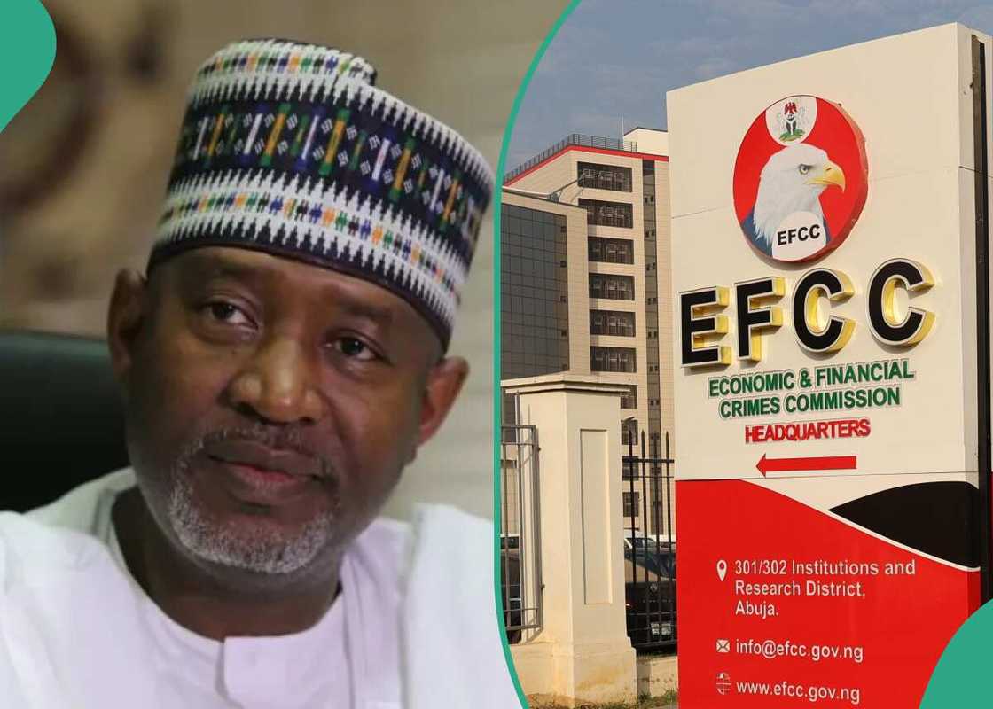 Hadi Sirika da EFCC. Hadi Sirika da EFCC.
