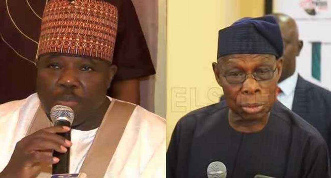 Ali Modu Sheriff ya gana da tsohon shugaban kasa Olusegun Obansajo Ali Modu Sheriff ya gana da tsohon shugaban kasa Olusegun Obansajo