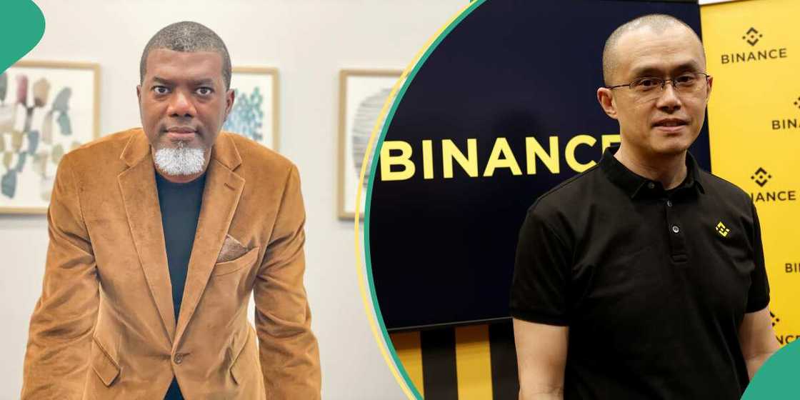 Reno Omokri reacts as US court rules against Binance founder, Changpeng Zhao