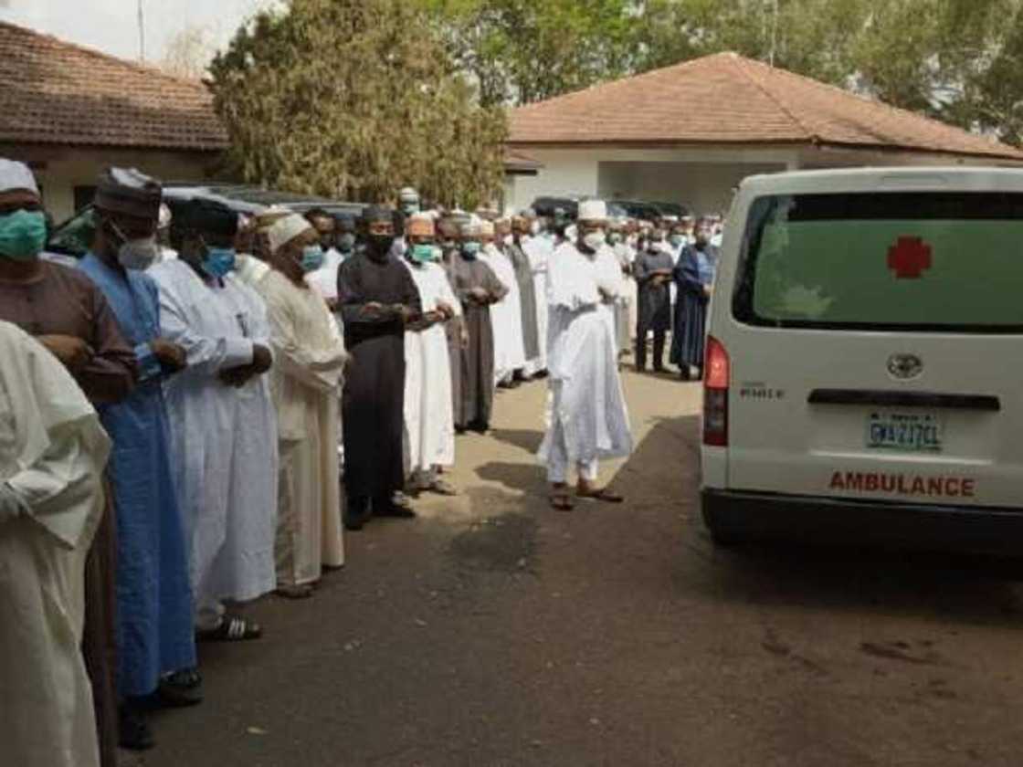 Yanzu-yanzu: An birne marigayi Abba Kyari a Abuja