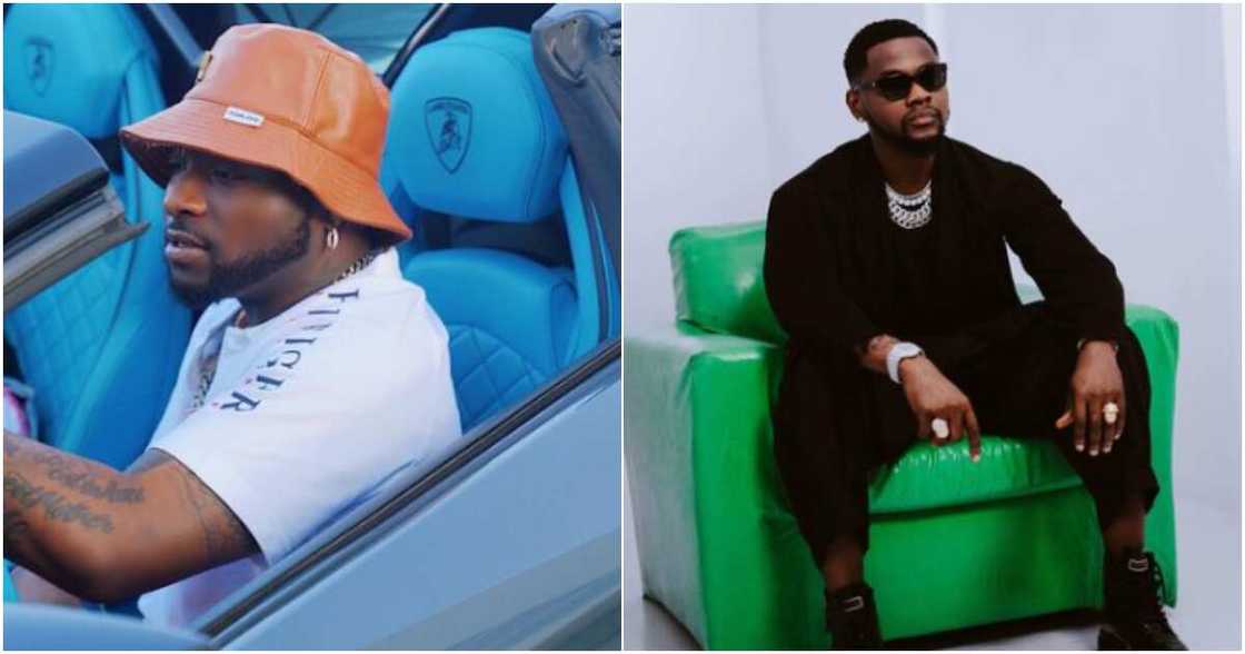 Kizz Daniel and Davido Kizz Daniel and Davido