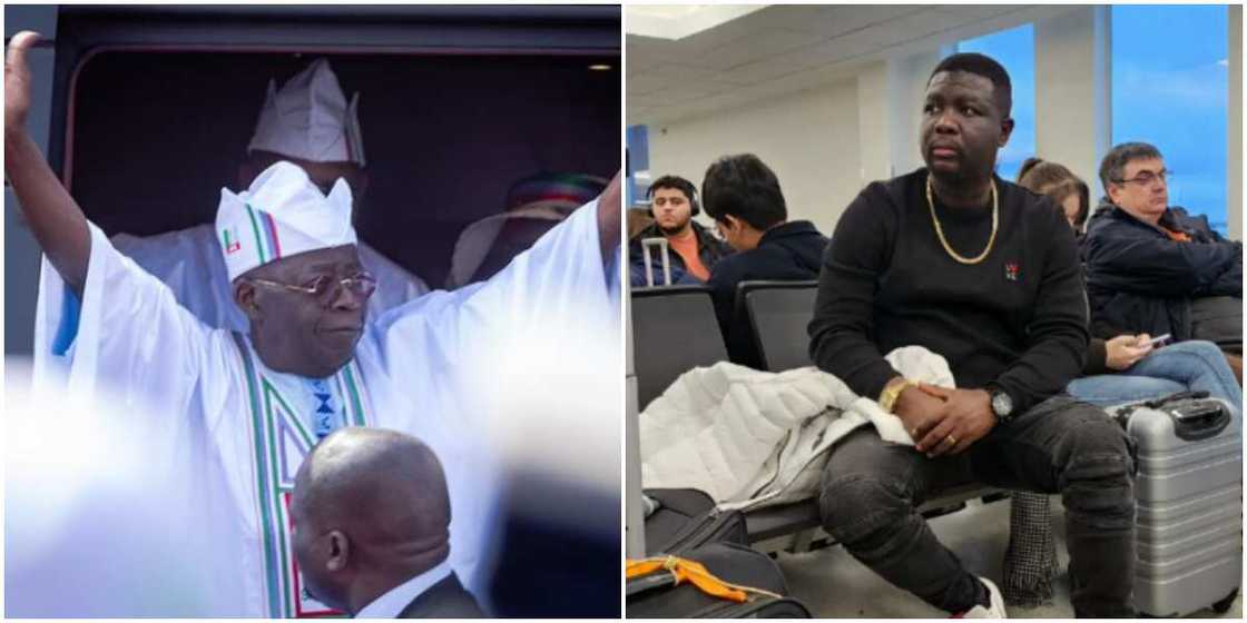 Bola Tinubu and Seyi Law Bola Tinubu and Seyi Law