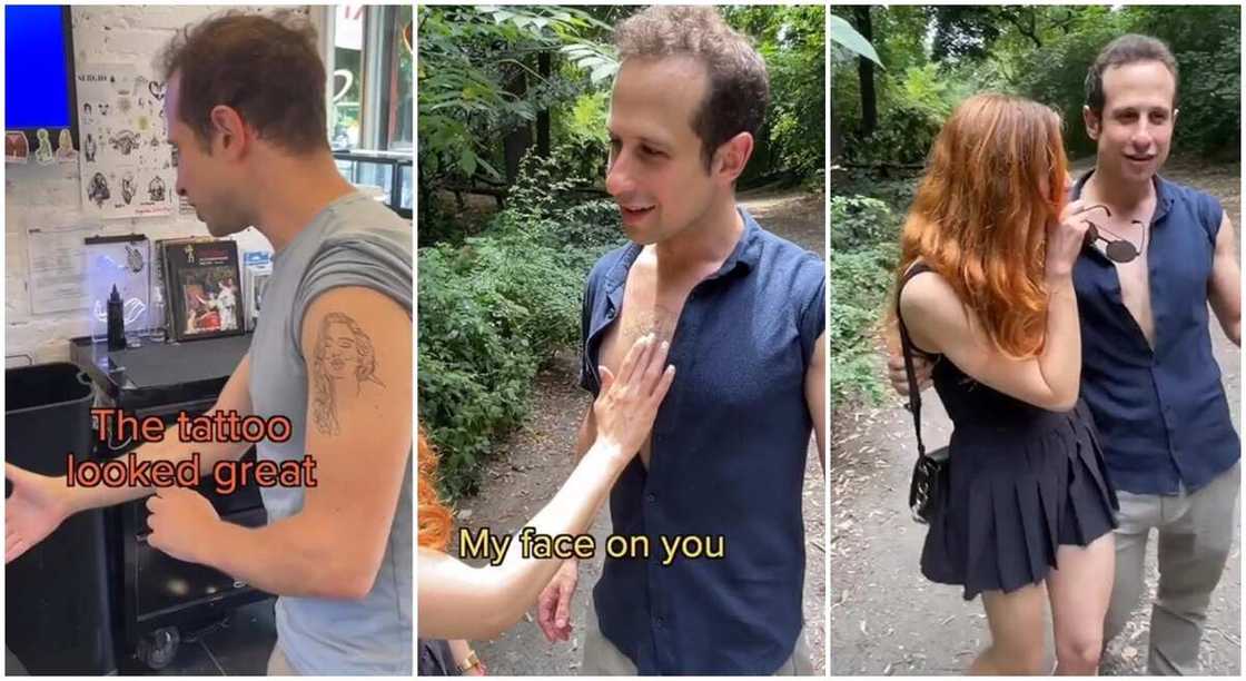 The young lady eventually fell for the man effortlessly. The young lady eventually fell for the man effortlessly.