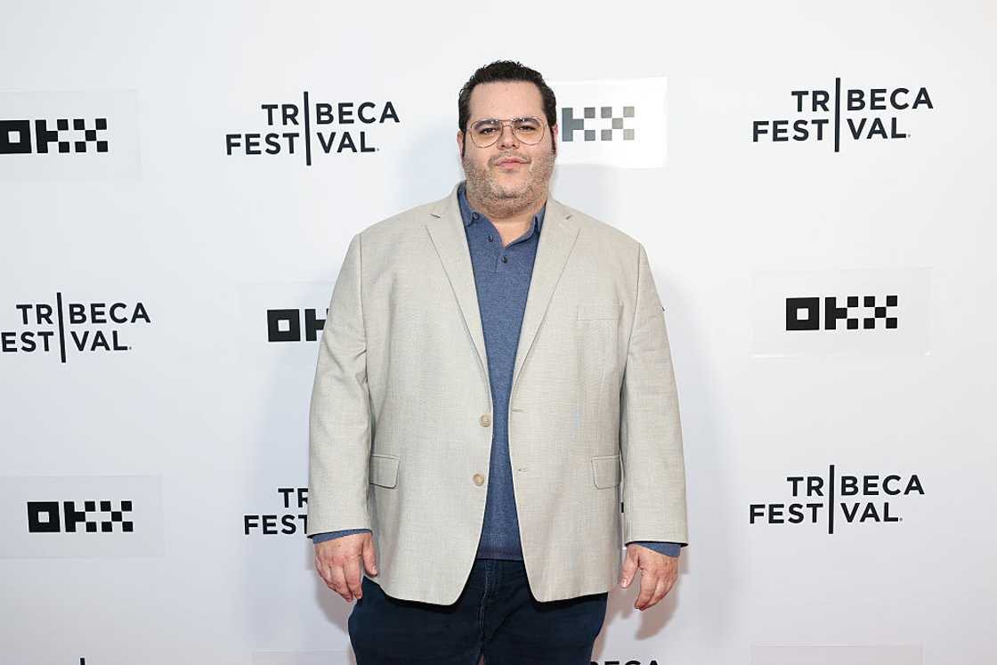 Josh Gad in New York City. Josh Gad in New York City.