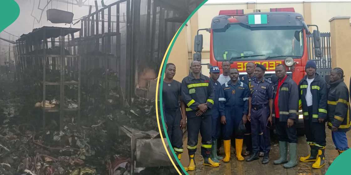 Fire guts store at Jabi Lake Mall in Abuja