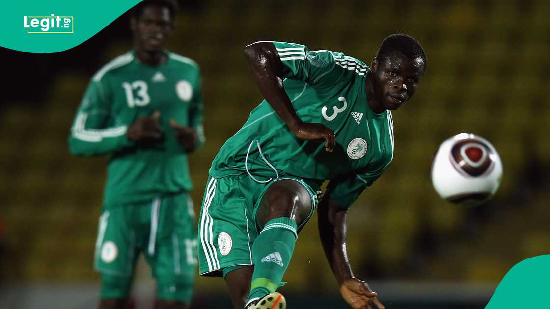 Taye Taiwo, Flying Eagles, U20 AFCON, Egypt. Taye Taiwo, Flying Eagles, U20 AFCON, Egypt.