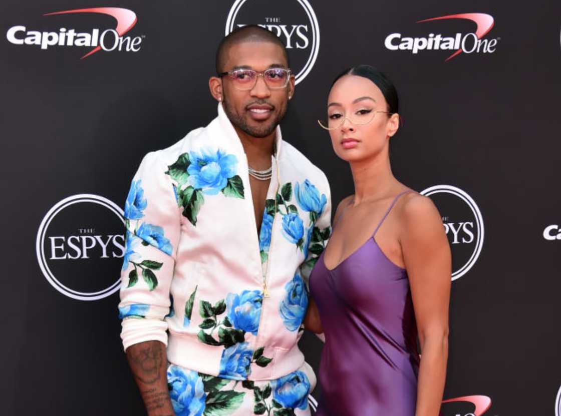 NFL player Orlando Scandrick and actor Draya Michele attend The 2018 ESPYS NFL player Orlando Scandrick and actor Draya Michele attend The 2018 ESPYS