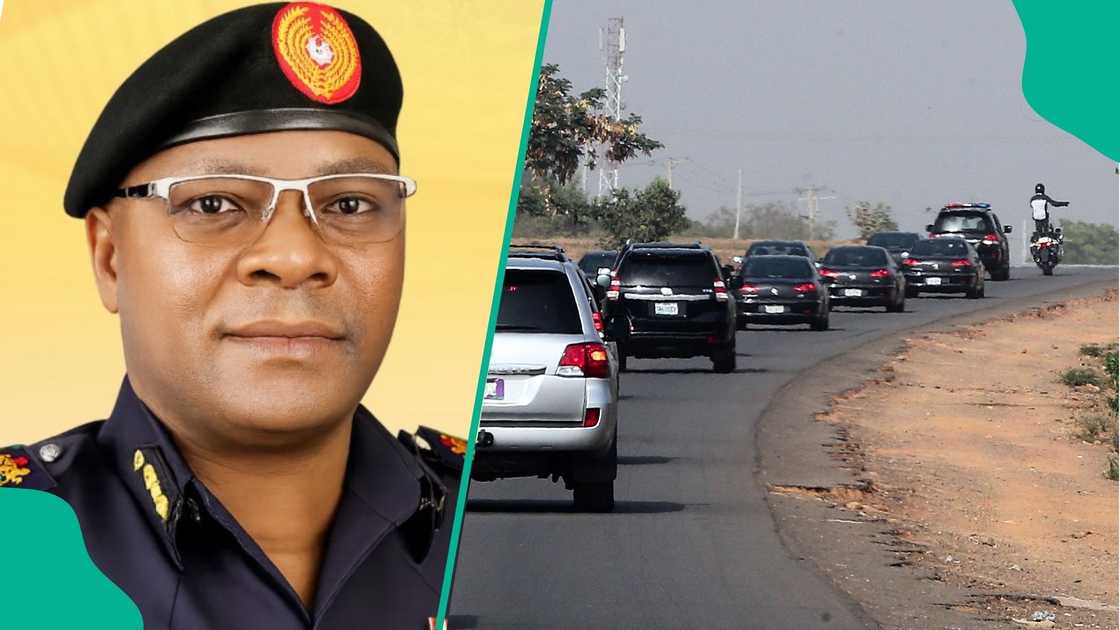 Long convoy of Federal Fire Service vehicles in Kogi explained by Adeyemi