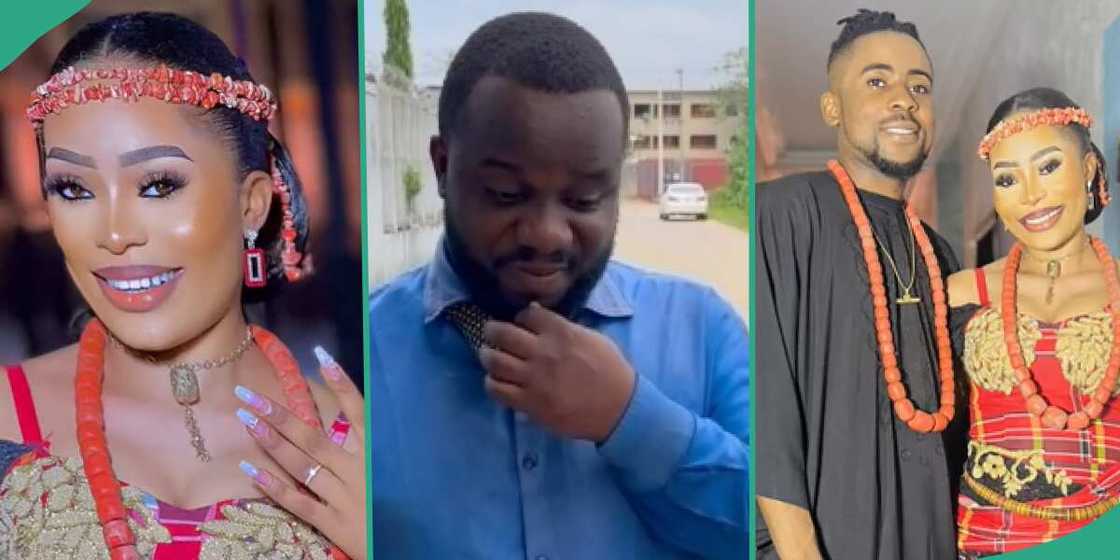 Lady meets her husband on Facebook. Lady meets her husband on Facebook.