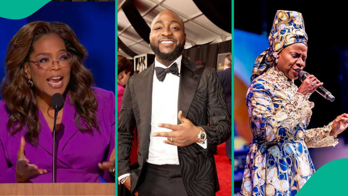 Oprah Winfrey endorses Davido and Angelique Kidjo's song. Oprah Winfrey endorses Davido and Angelique Kidjo's song.