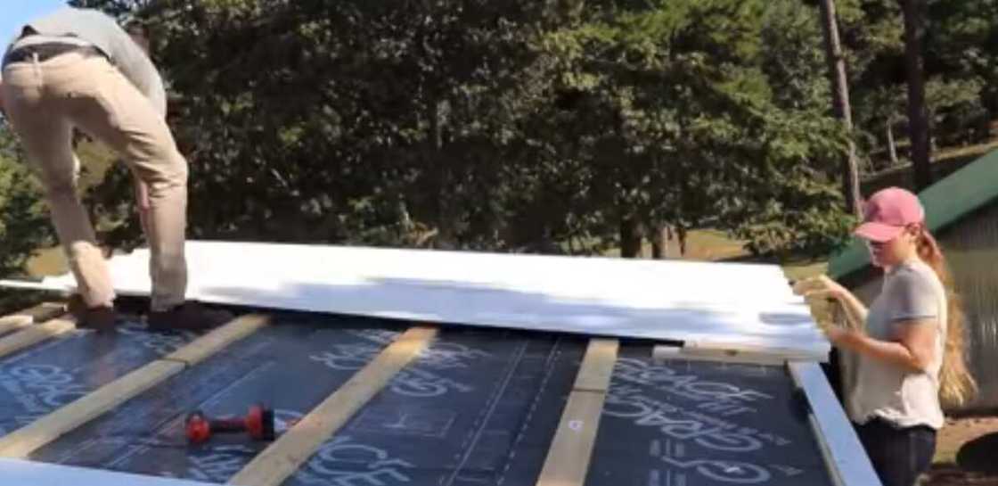 Man teams up with wife to build shipping container home Man teams up with wife to build shipping container home