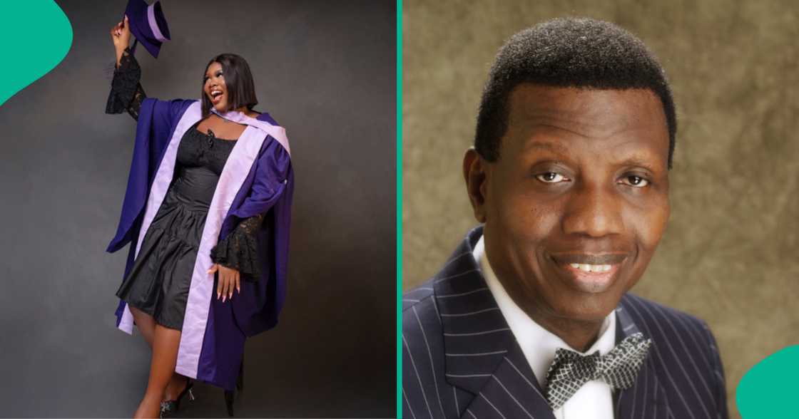 Lady says she was born at Redemption Camp Hospital, shares name Pastor Adeboye gave her then Lady says she was born at Redemption Camp Hospital, shares name Pastor Adeboye gave her then