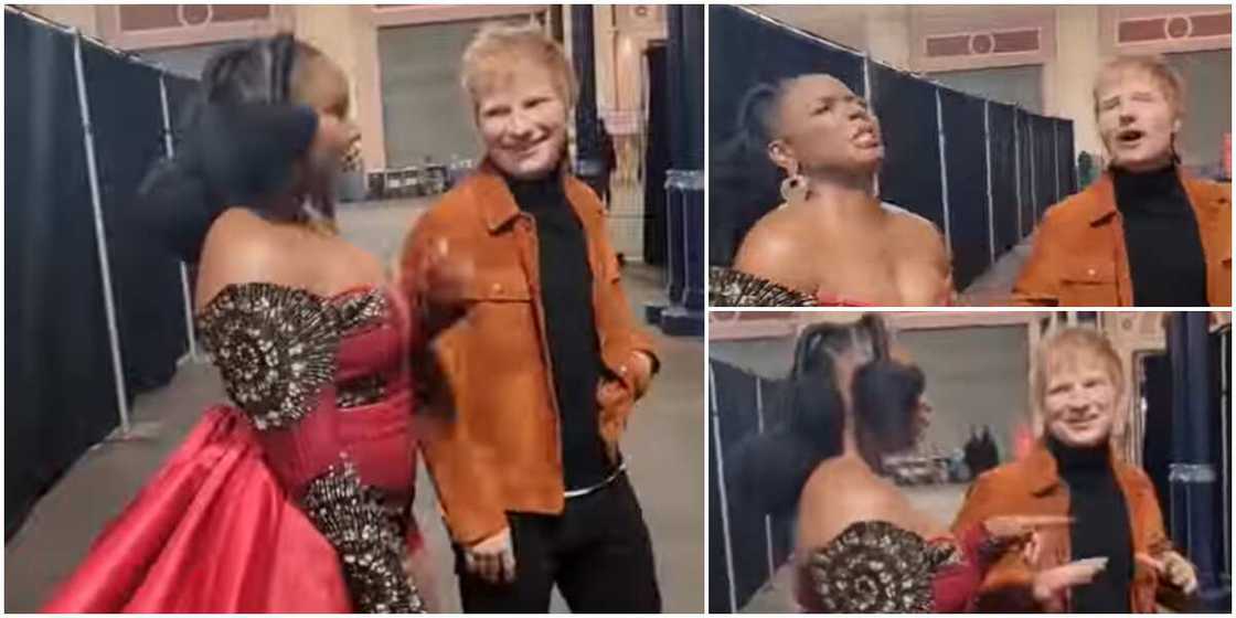 Yemi Alade talks about Jollof with Ed Sheeran Yemi Alade talks about Jollof with Ed Sheeran