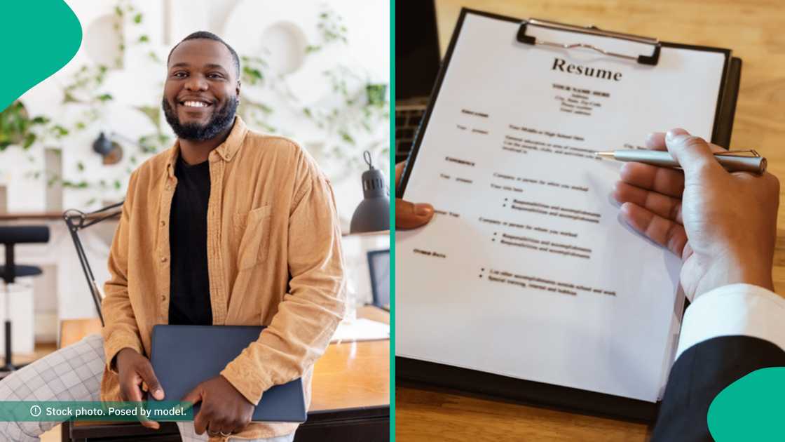 Man who submitted CV to his uncle. Man who submitted CV to his uncle.