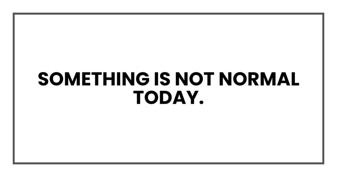 Queue whispers trouble.