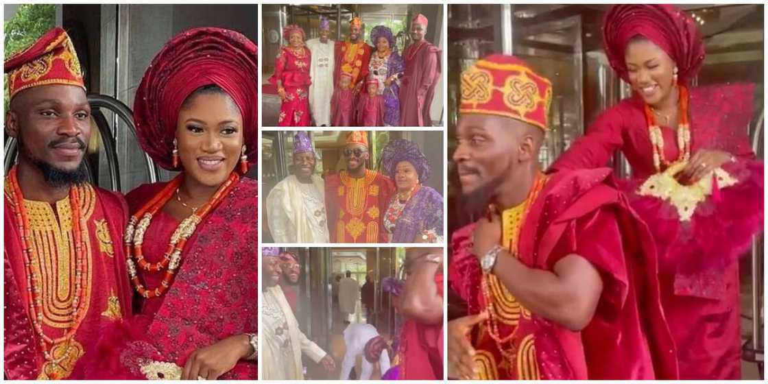 Photos, videos emerge from BBNaija Tobi engagement ceremony, many gush