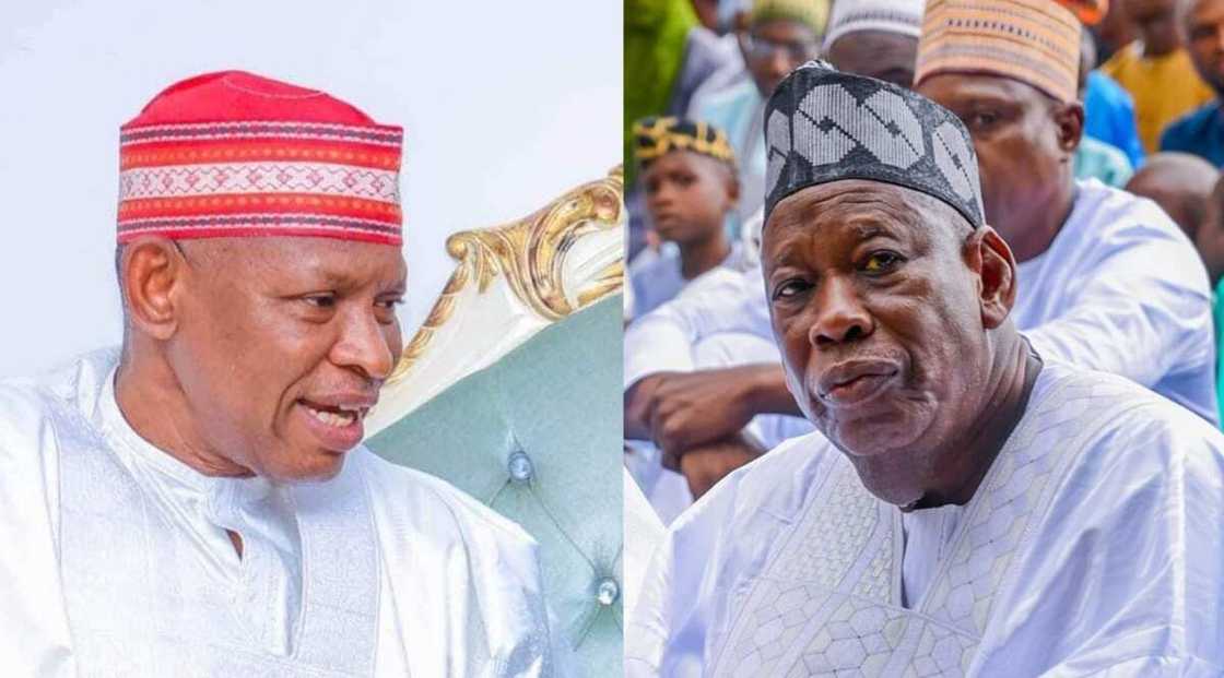 Abba Kabir da Abdullahi Ganduje Abba Kabir da Abdullahi Ganduje