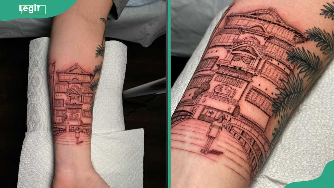 Yubaba's bathhouse tattoo Yubaba's bathhouse tattoo