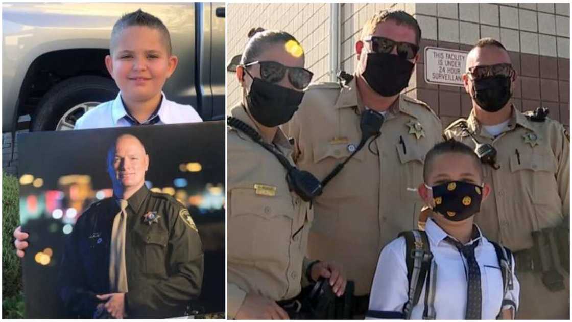 Many were saddened by the boy's loss. Many were saddened by the boy's loss.