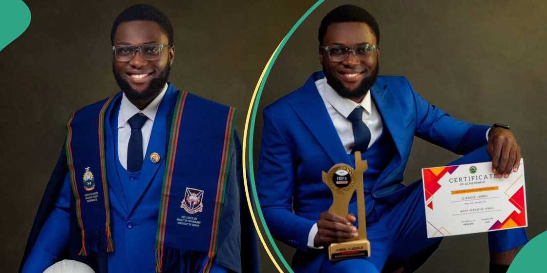 UI First-class graduate, Jubril Ojedele