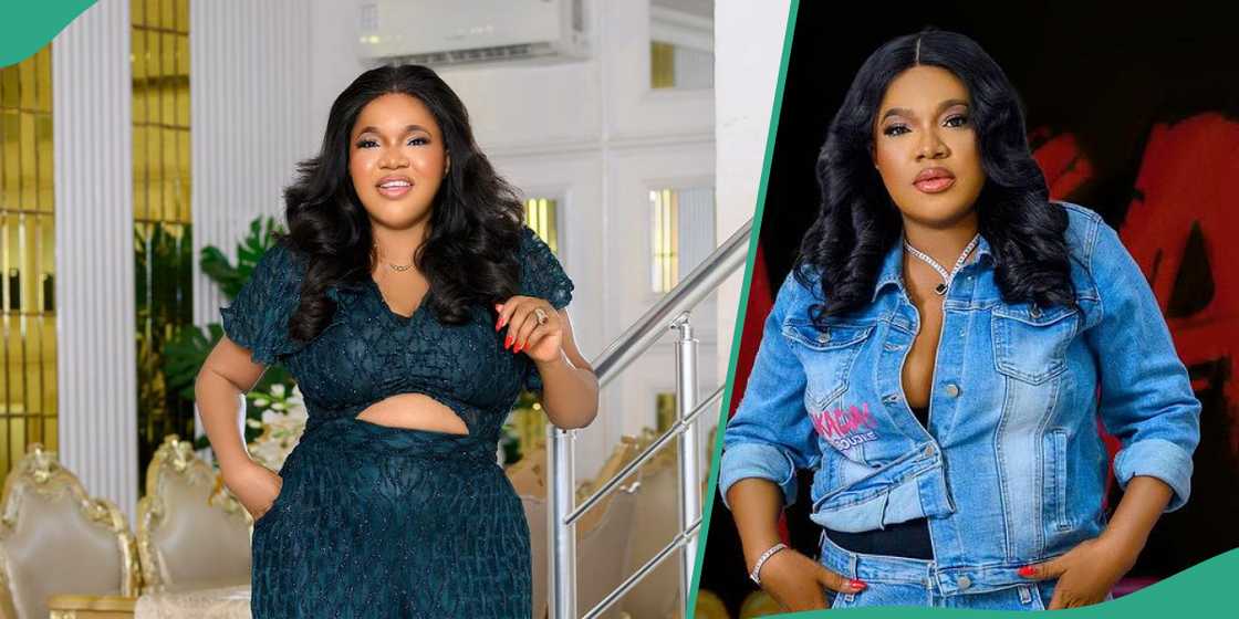 Toyin Abraham trends amid debt allegation. Toyin Abraham trends amid debt allegation.